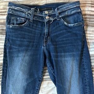 Flying monkey skinny jeans